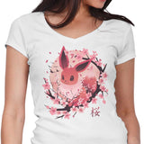 Sakura Eevee - Women's V-Neck