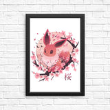 Sakura Eevee - Posters & Prints