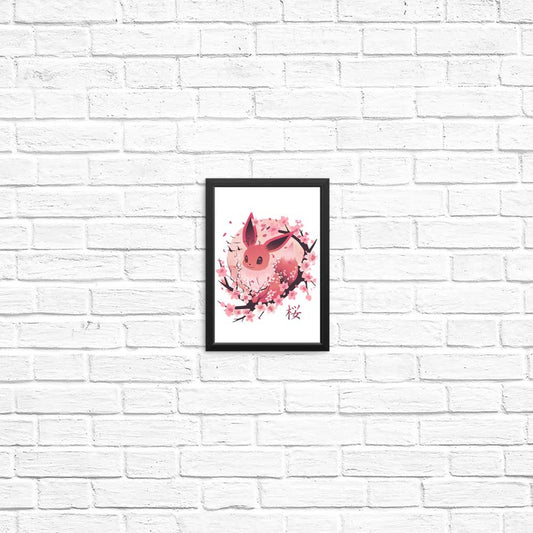 Sakura Eevee - Posters & Prints