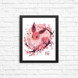 Sakura Eevee - Posters & Prints