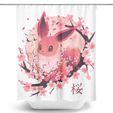 Sakura Eevee - Shower Curtain
