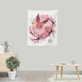 Sakura Eevee - Wall Tapestry