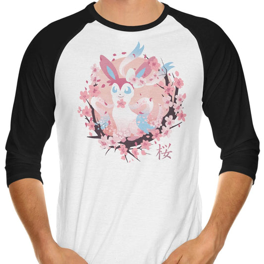 Sakura Fairy - 3/4 Sleeve Raglan T-Shirt