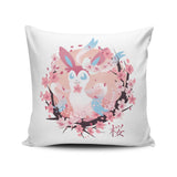 Sakura Fairy - Throw Pillow