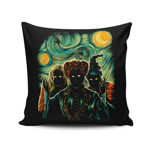 Salem Night - Throw Pillow