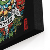 Samurai Brawler - Canvas Print