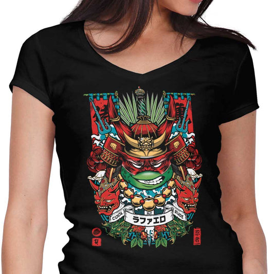 Samurai Brawler - Women's V-Neck