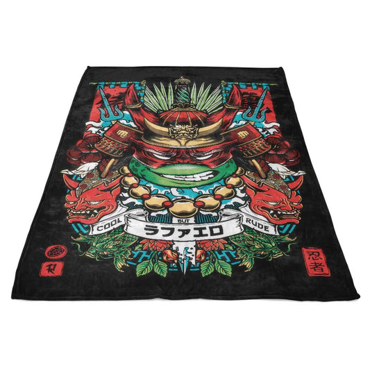 Samurai Brawler - Fleece Blanket