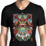 Samurai Brawler - Men's V-Neck