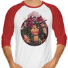 Samurai Mutant - 3/4 Sleeve Raglan T-Shirt