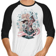 Samurai of Time - 3/4 Sleeve Raglan T-Shirt