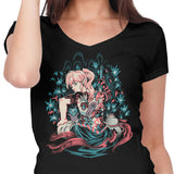 Samurai of Time - Women's V-Neck