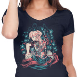 Samurai of Time - Women's V-Neck