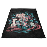 Samurai of Time - Fleece Blanket