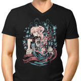 Samurai of Time - Men's V-Neck