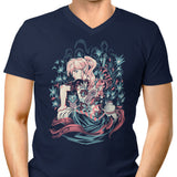 Samurai of Time - Men's V-Neck