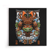 Samurai Partier - Canvas Print