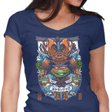 Samurai Partier - Women's V-Neck