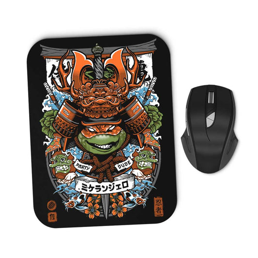 Samurai Partier - Mousepad