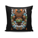 Samurai Partier - Throw Pillow