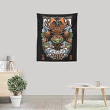 Samurai Partier - Wall Tapestry