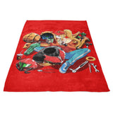 Samus Repairing - Fleece Blanket