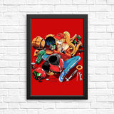 Samus Repairing - Posters & Prints