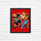 Samus Repairing - Posters & Prints