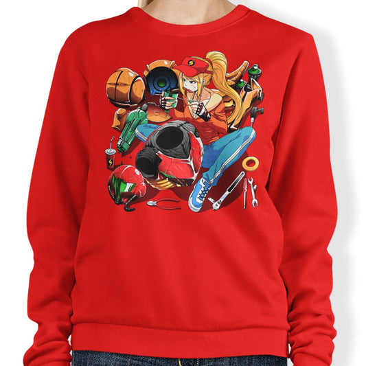 Samus Repairing - Sweatshirt