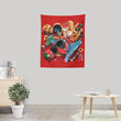 Samus Repairing - Wall Tapestry