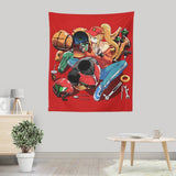Samus Repairing - Wall Tapestry