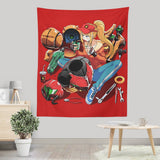 Samus Repairing - Wall Tapestry
