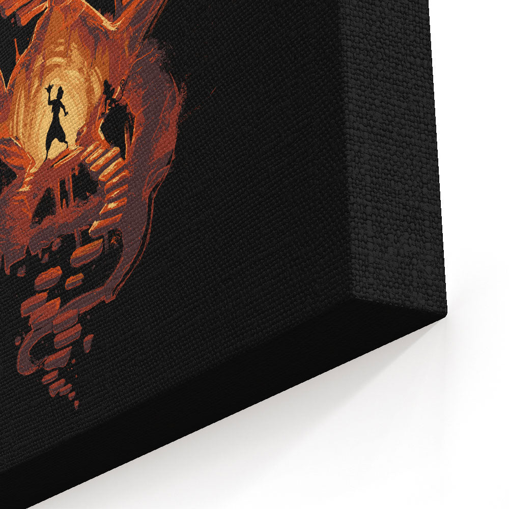 Sand Nightmare - Canvas Print