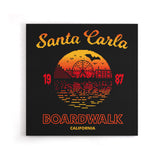 Santa Carla Sunset - Canvas Print