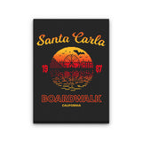 Santa Carla Sunset - Canvas Print
