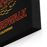 Santa Carla Sunset - Canvas Print