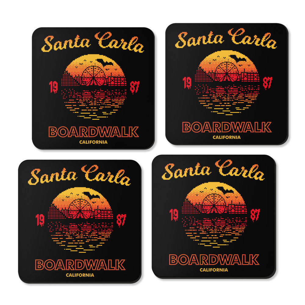 Santa Carla Sunset - Coasters