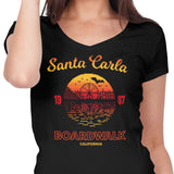 Santa Carla Sunset - Women's V-Neck