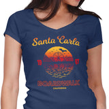 Santa Carla Sunset - Women's V-Neck