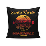 Santa Carla Sunset - Throw Pillow