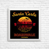 Santa Carla Sunset - Posters & Prints
