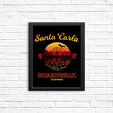 Santa Carla Sunset - Posters & Prints