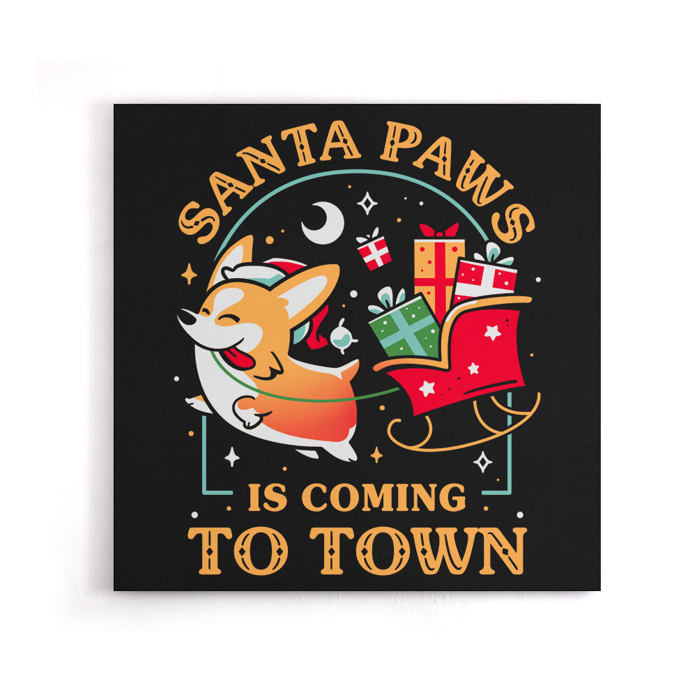 Santa Paws - Canvas Print