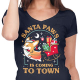Santa Paws - Women's V-Neck