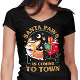 Santa Paws - Women's V-Neck