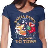 Santa Paws - Women's V-Neck