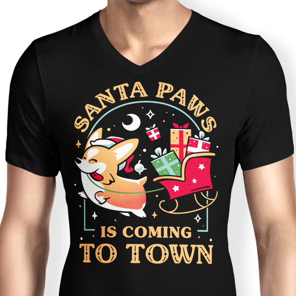 Santa Paws - Men's V-Neck