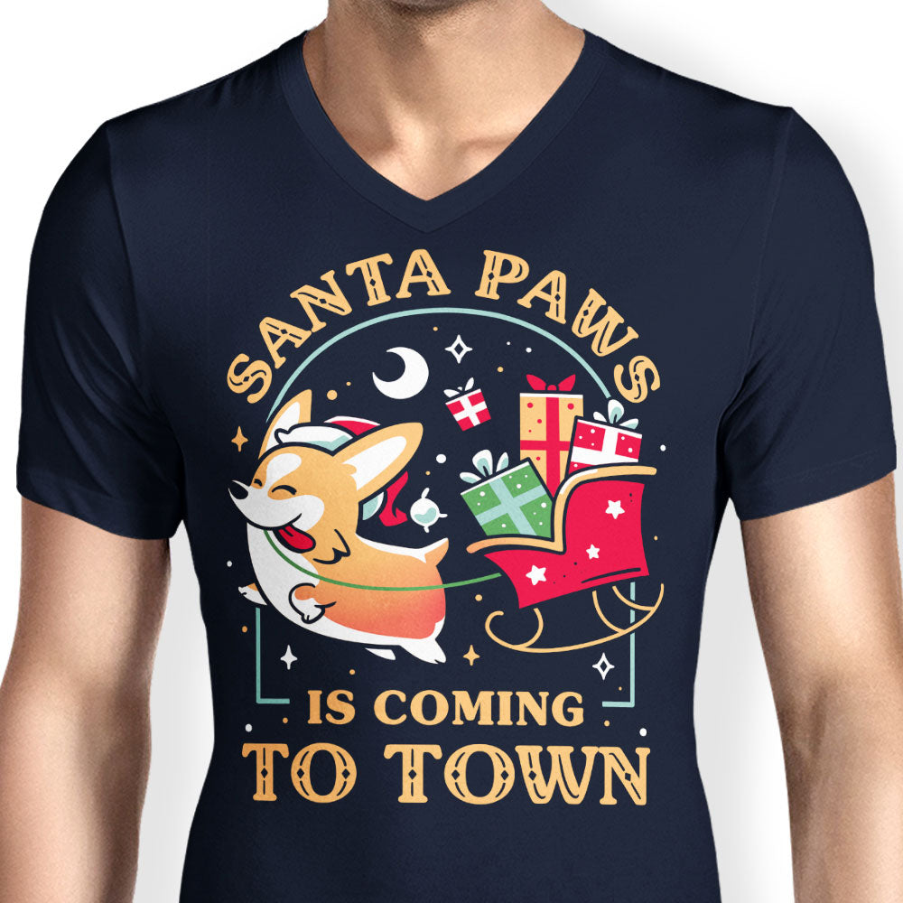 Santa Paws - Men's V-Neck