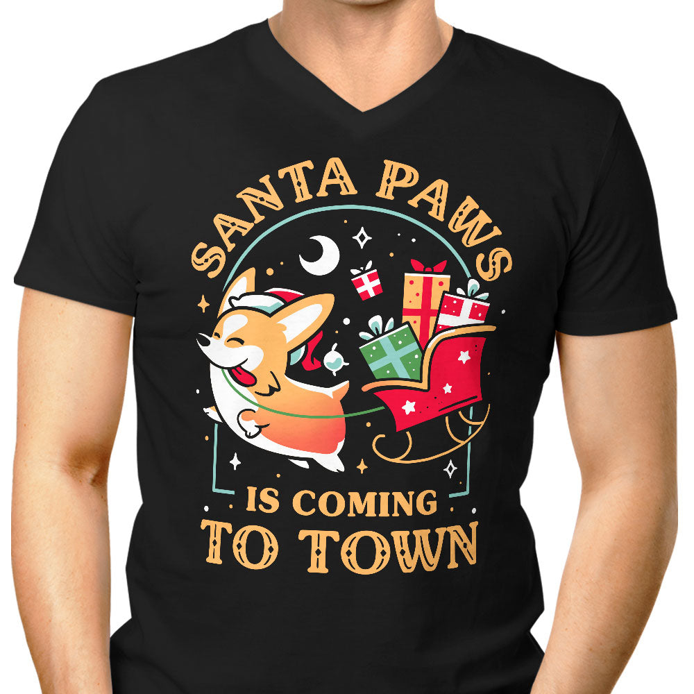 Santa Paws - Men's V-Neck