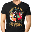 Santa Paws - Men's V-Neck